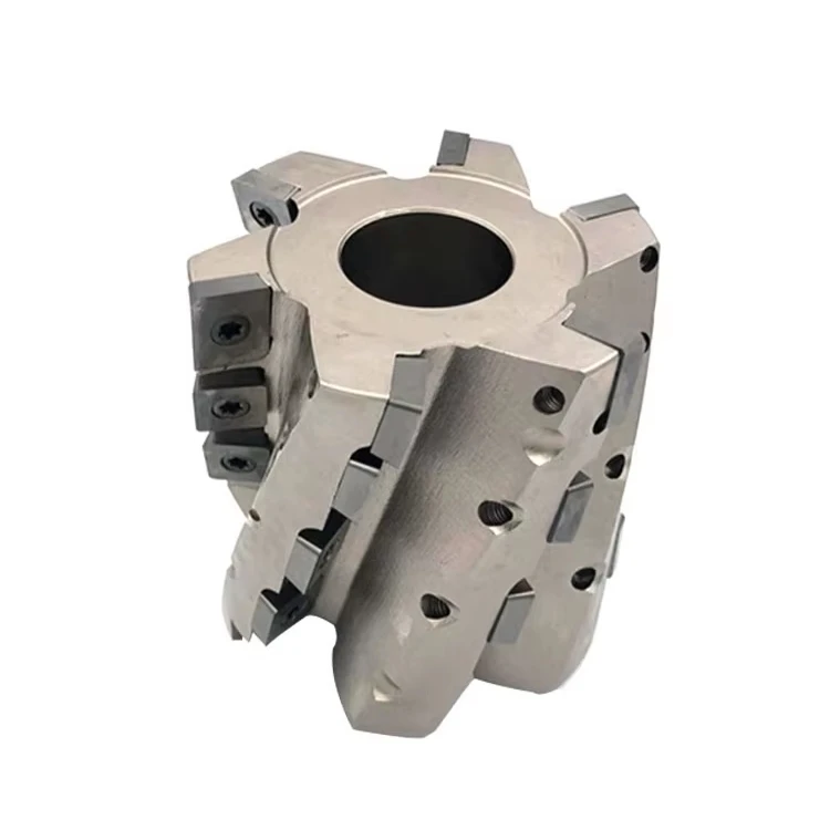 

Corn Face Milling Tool,CNC Indexable Rough Cutting Mill Cutter,Strong Side Milling Tools Head for APLX1504/SPLX1204 Inserts