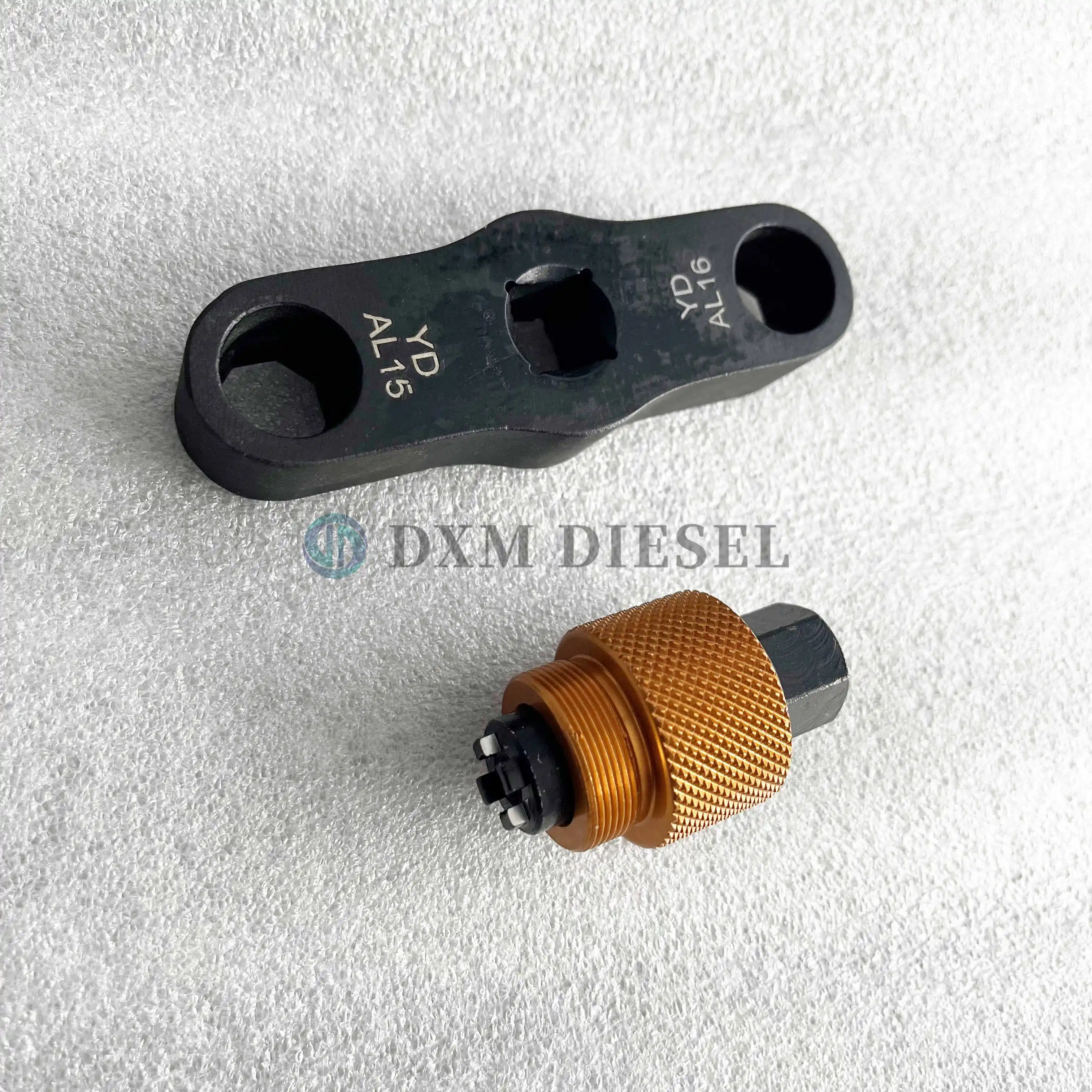 dxm-203 8 and 6 Angle Nozzle Nut Remove Tool diesels Injector Disassemble Steel Nozzle cap Nut Tool for Piezo injector