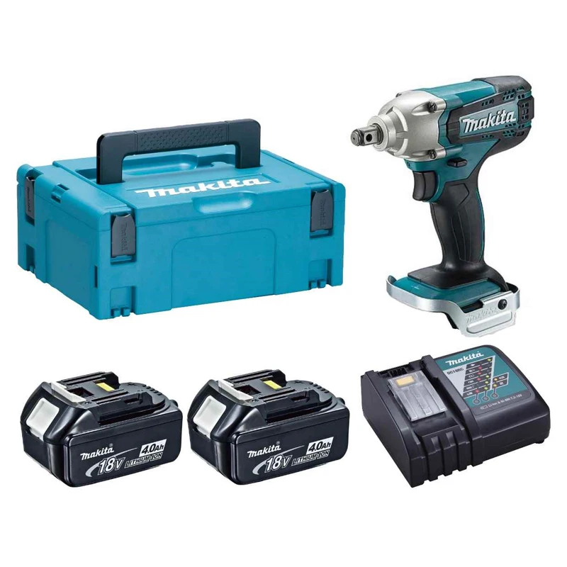 Makita DTW190 18V Cordless Impact Wrench High Torque Lithium Battery Auto Repair Air Gun Electric Screwdriver Sets