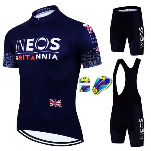 INEOS, ropa de ciclismo de verano para hombre, conjuntos de camisetas de bicicleta, bicicletas de montaña, ropa deportiva, traje de ciclismo para hombre, accesorios para bicicleta