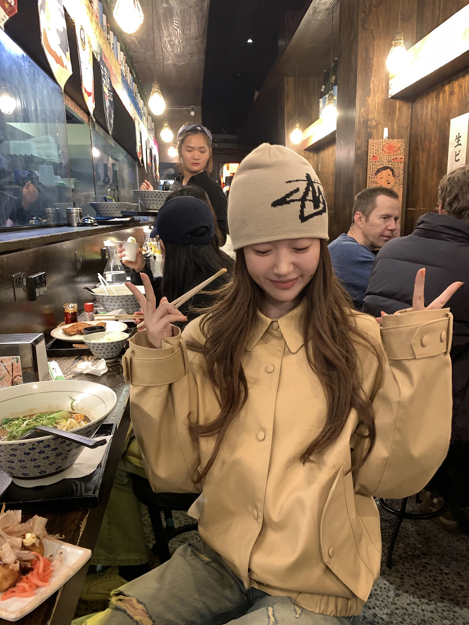 

Sweet Cool Sle Повседневная женская верхняя одежда с откидным воротником Jaet Bot Hem Dstring, длинная пуговица против морщин...