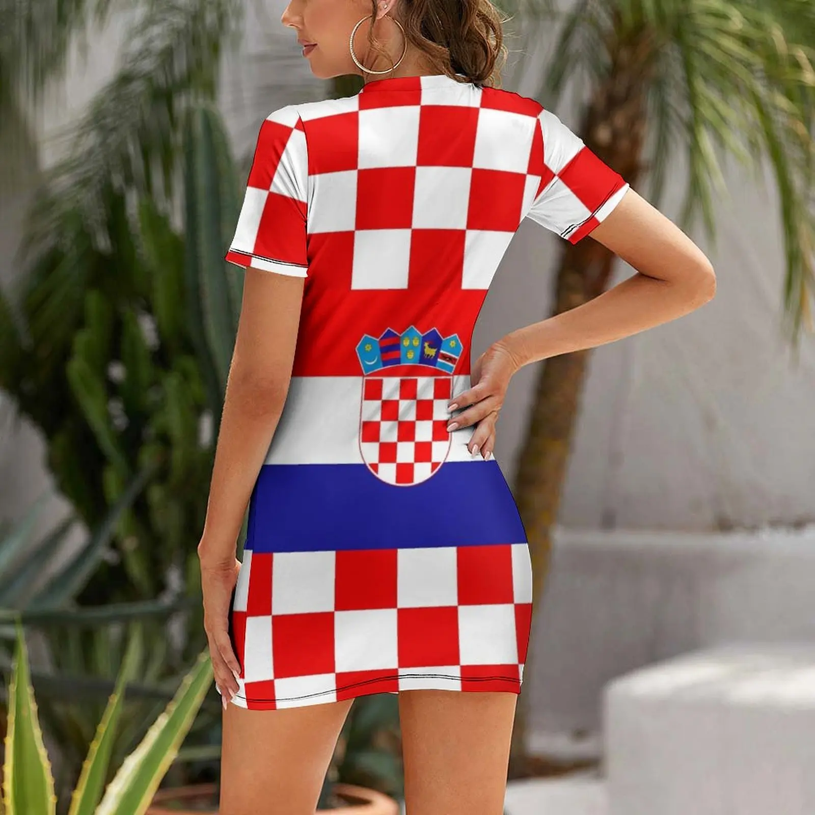 CROATIA 4 Short Sleeved Dress summer clothes for women dress korean style Dance dresses