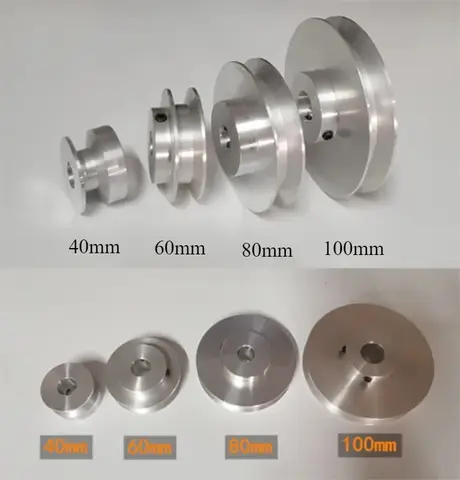 40mm 60mm 80mm  V-belt Pulley, Single Groove, A- type V-belt Pulley High Quality 1PC