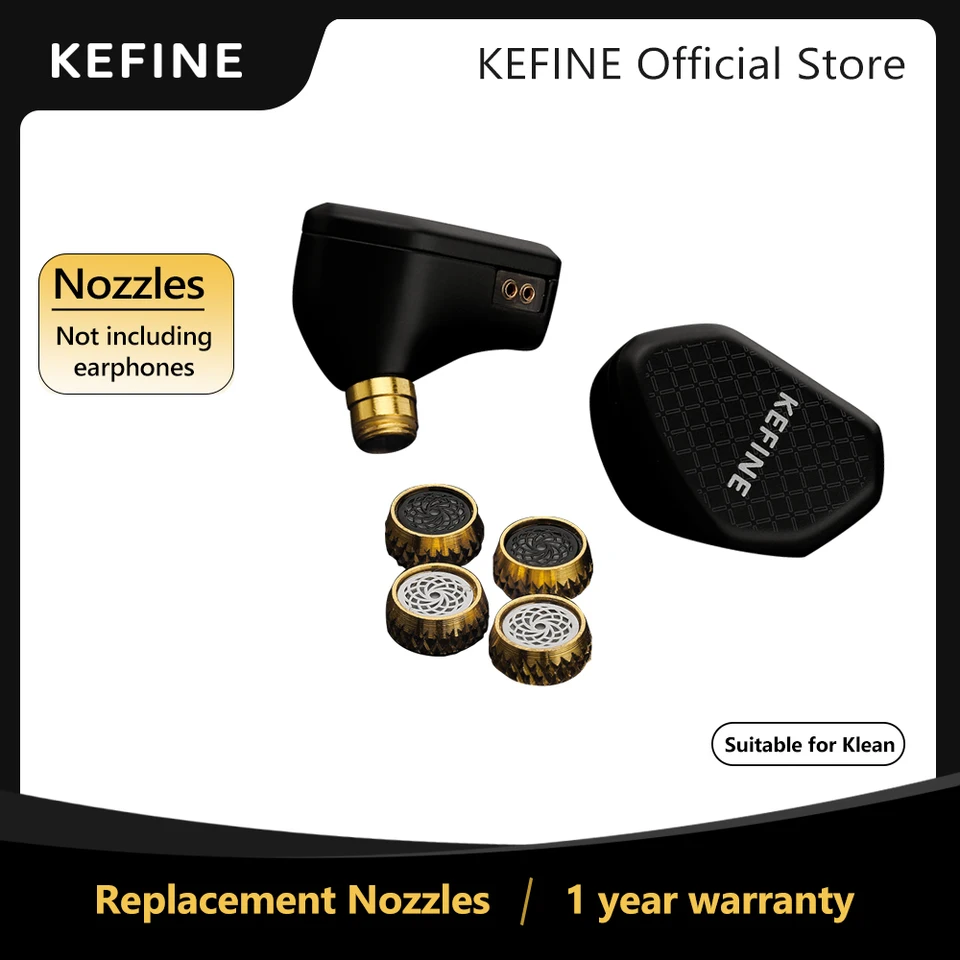 Nozzle for Kefine earphones -Delci, Delci AE, Klean, Quatio