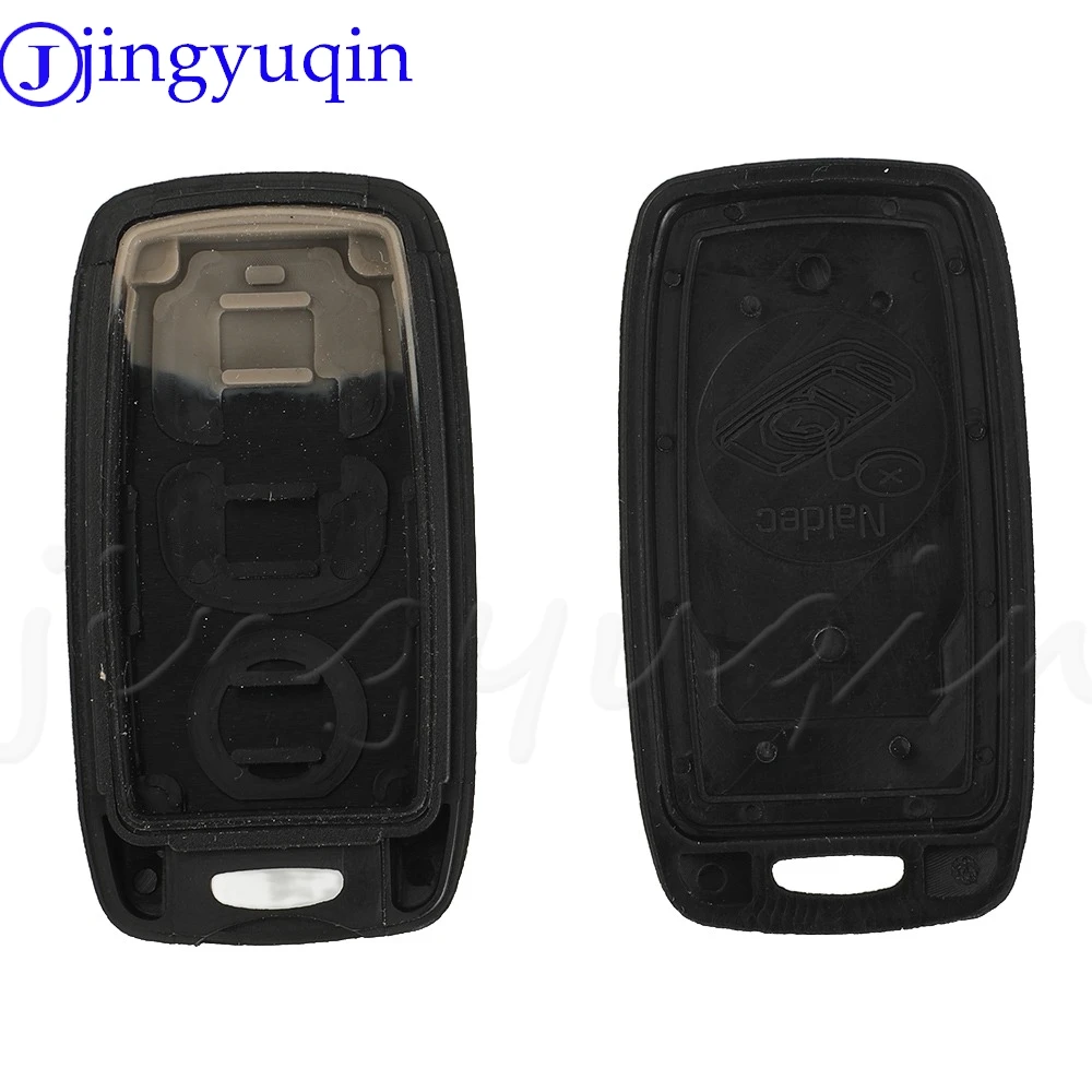 Jingyuqin reemplazo nueva llave 2/3 botones carcasa de entrada sin llave remota de coche para Mazda 2 3 6 323 626 funda de llave de Control Fob
