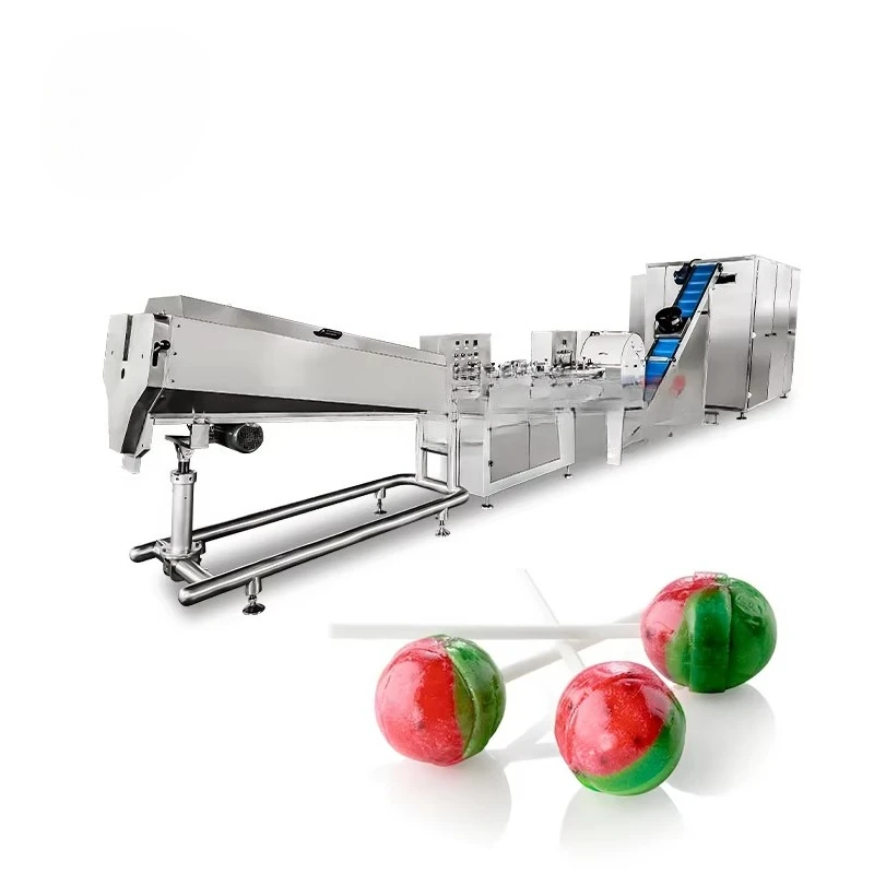 Automatic Hard Candy Maker Fruit Flavored Lollipop Sweet Toffee Candy Maker