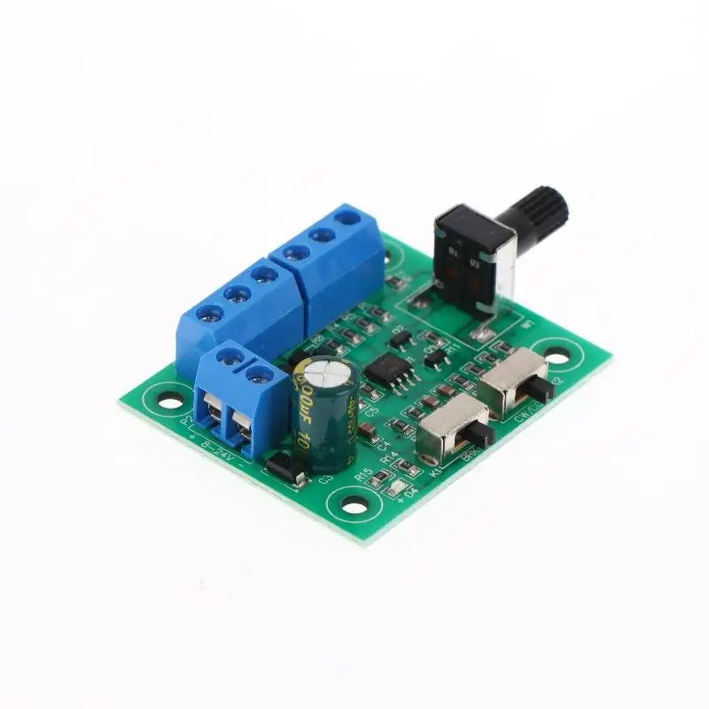 Brushless Motor PWM Speed Control Module With Side Switch – DC Motor Driver And Current Diagnostic Board For DIY Cars