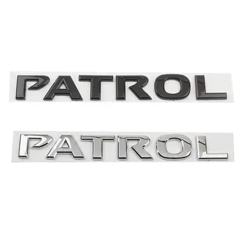 適用於日產途樂 Y60 Y61 Y62 Y63 Y64 的 3D ABS 後備箱字母文字標誌徽章貼紙 10 最佳銷售 日產途樂Y62配件 - №4