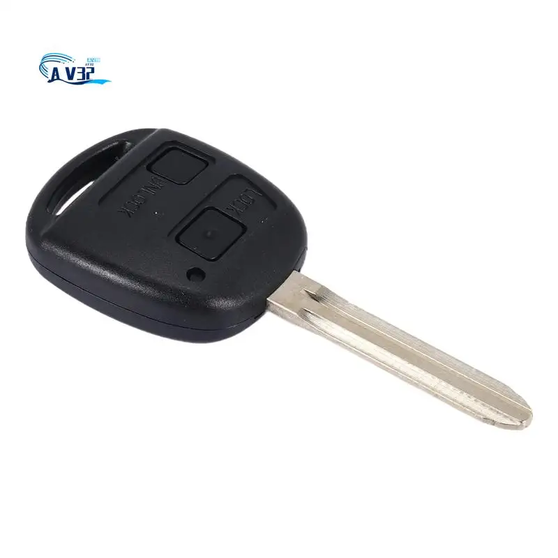 

AV32-Car Smart Remote Key 2 Buttons 4C Chip Car Key Fob Fit For Toyota Corolla 2001-2007 304MHZ
