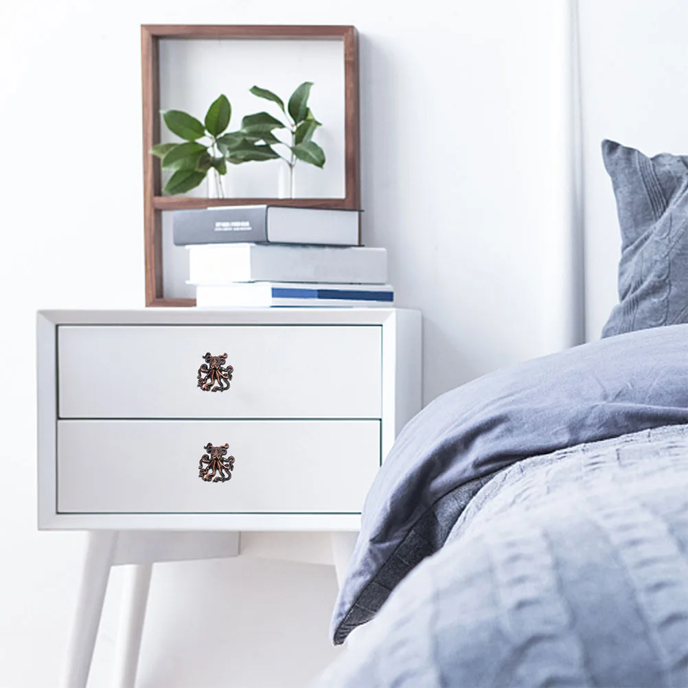 

2Pcs Nordic Style Zinc Alloy Decorative Cabinet Knobs Drawer Pulls Vintage Wardrobe Handles Dresser Hardware Kitchen Cupboard