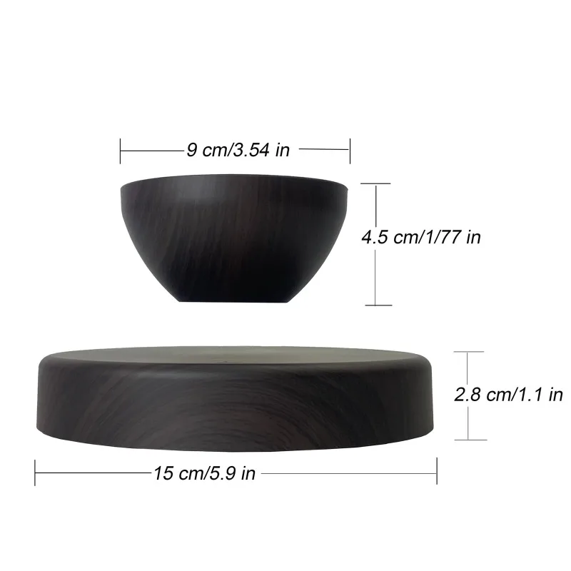 Levitating Plant Pot Floating Pot Bonsai Planter Home Office Desk Decor Birthday Christmas Gift