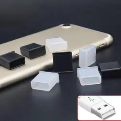 1/2 PCS USB Mini U Disk Flash Drive USB Flash Drive Plug Cover Anti-dust Protective Flash Drives PE USB-A Protective Sleeve for