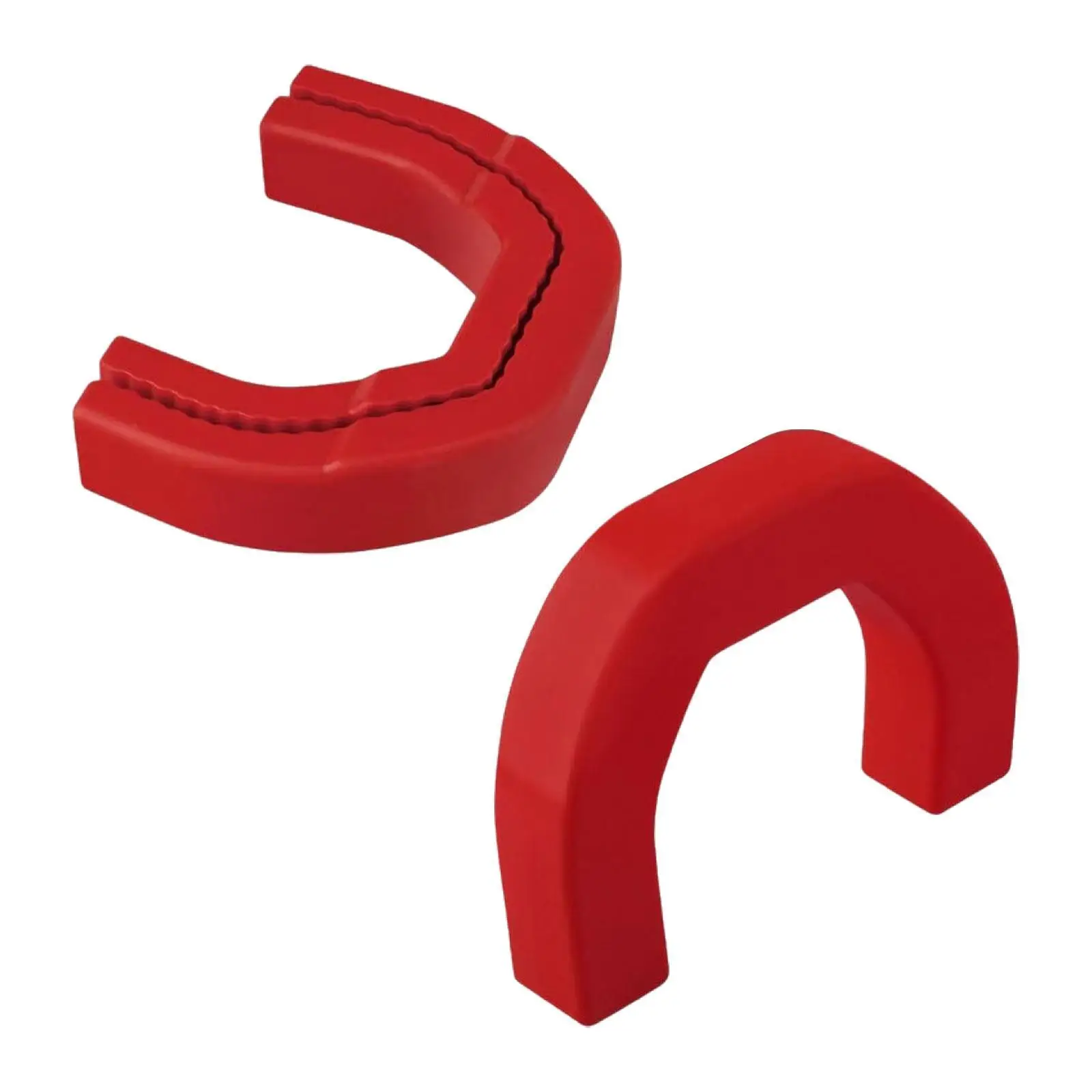 

2 Pieces Front Tow Hooks Covers Hitch Covers Wear Resistant Accessories Red Spare Parts Replacement