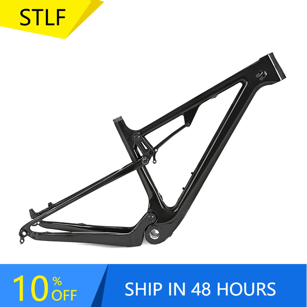 

STLF Chinese Factory Direct Selling 29 Er Mtb Bike Mountain Bicycle Frame Soft Tail Frame Full Suspension Carbon Bicycle Frame