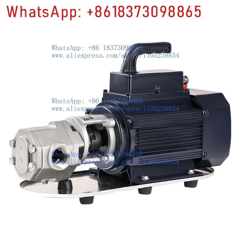 WCB self-priming gear pump stainless steel electric oil pump high viscosity diesel hydraulic oil edible oil 220V/380V