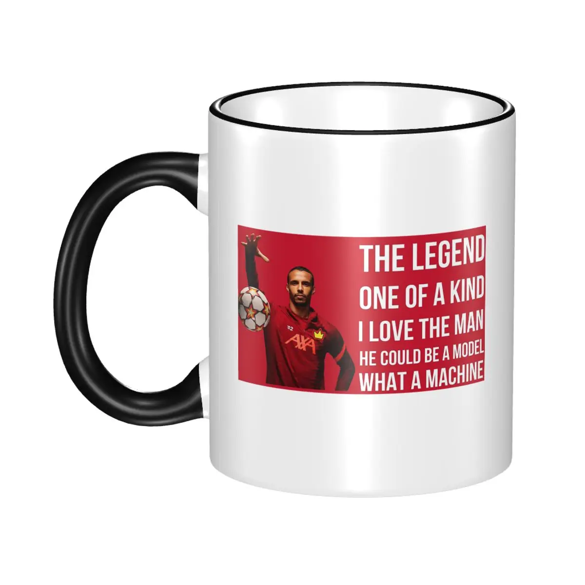 Joel Matip Legend Machine Mug Funny Ceramic Coffee Cups Tea Mugs Milk Cup Drinkware Gifts for Woman Man