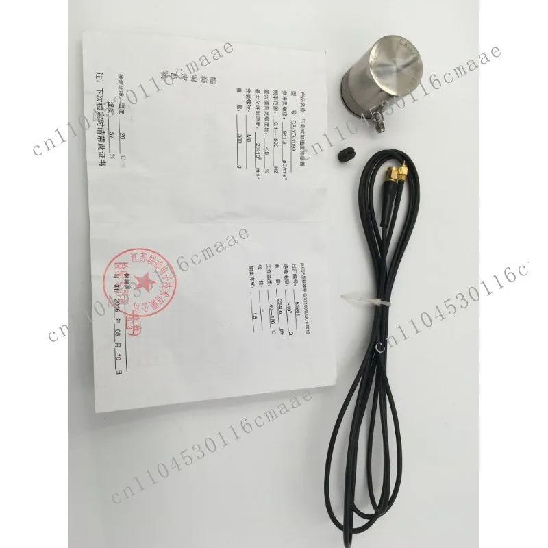 Piezoelectric accelerometer low frequency 0.1hz high sensitivity for vibration testing vibration sensor