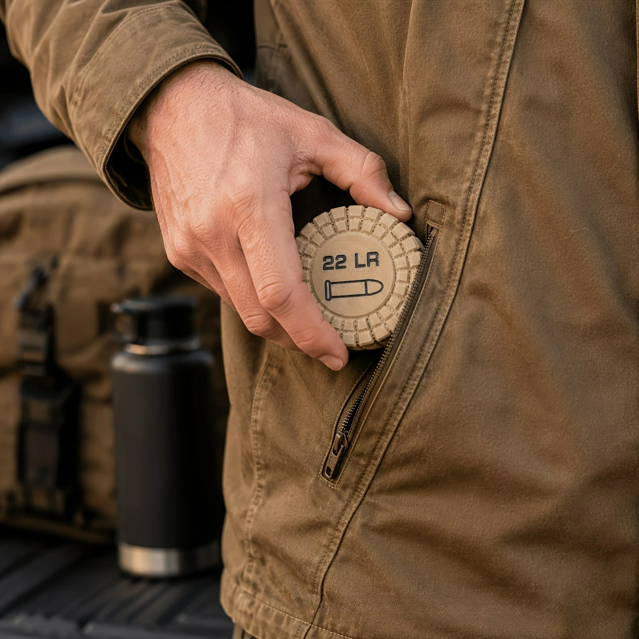 3D Printed 22LR/. 223/5.56 Caliber Magazine Box, 50 Round Capacity Portable Bullet Storage Box