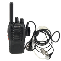 Retevis H777 Commercial Walkie Talkie with Air Tube Earpiece Two Way Radios UHF Two Way Radios USB charger 16CH