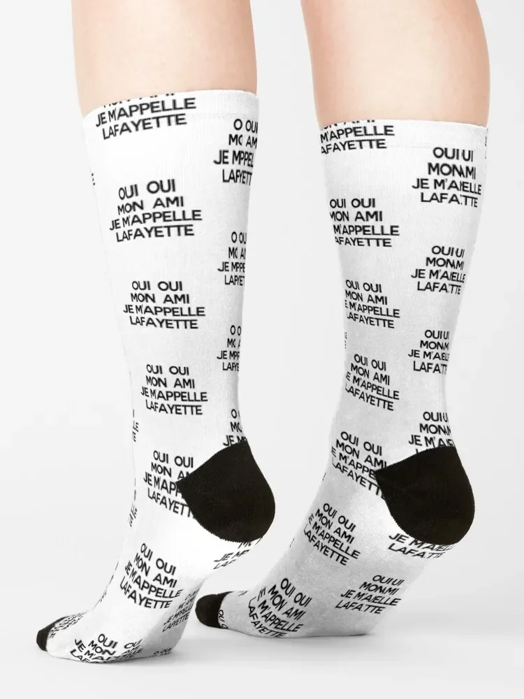 LAFAYETTE (Hamilton) Socks FASHION luxe funny gift Thermal man winter Socks Man Women\'s