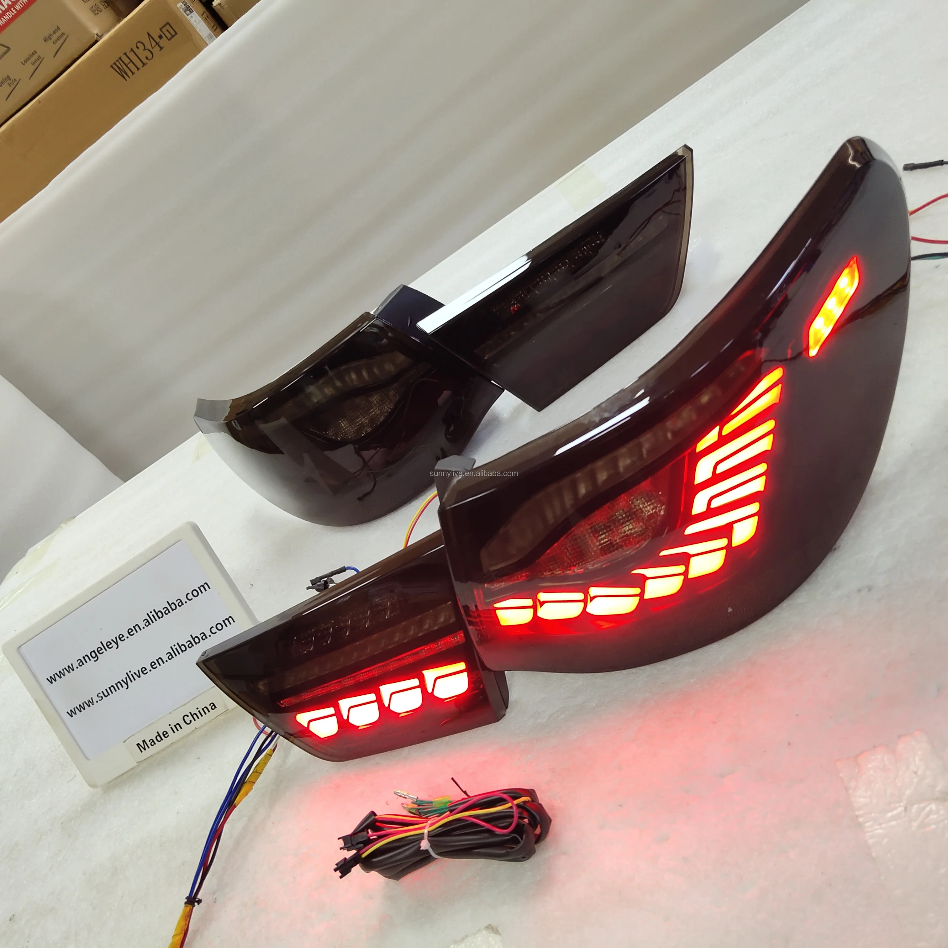 Full Led Dynamic Led Turning Rear Light For TOYOTA Mark X / Reiz 2010-2012