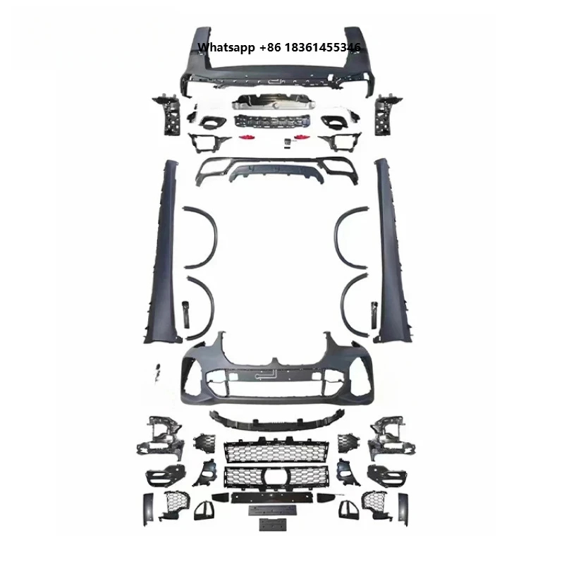 

FOR Auto X5 Body Kit X5 G05 Upgrade MT Tech Sports Full Car Bumper Surround Bodykit