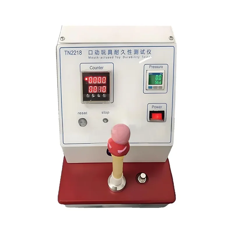 Toy durability tester Mouth blow toy accessories durability tester