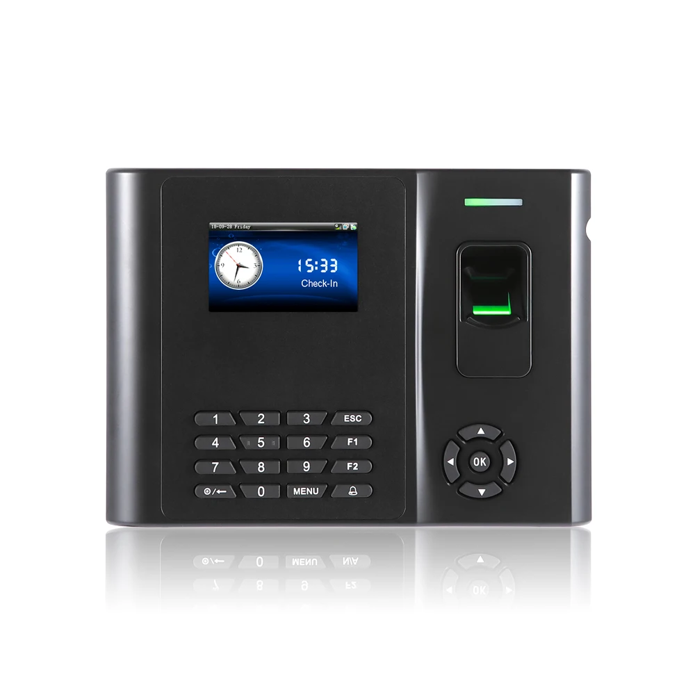 HighPerformance TCP/IP Free SDK Fingerprint Password Time Clocking Employee Attendance System Machine with Free Software
