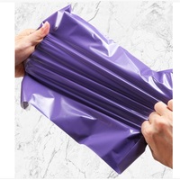 100pcs dark purple Color Envelope Storage Bags PE Plastic Courier Shipping Mailing Bags