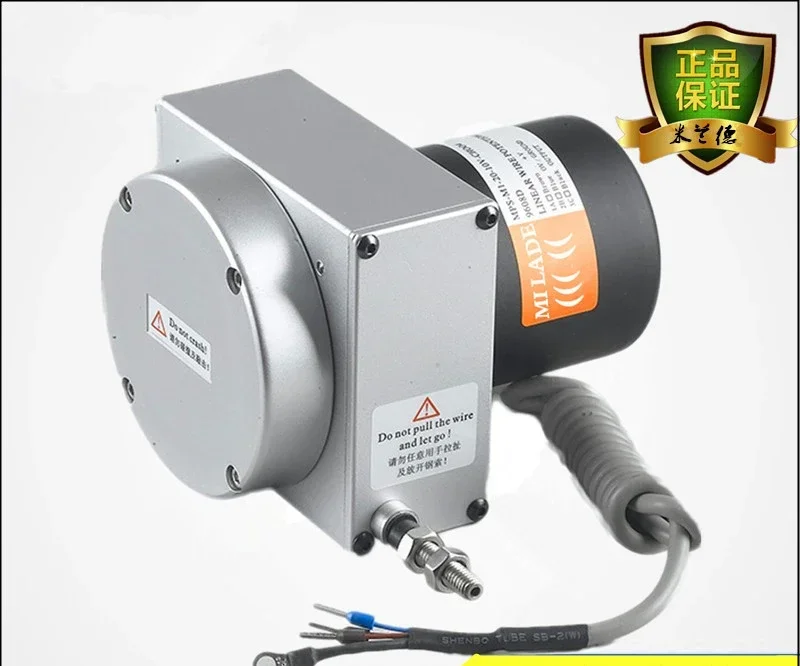 Wire Drawing Displacement Sensor Encoder, Ranging Linear RS485 Potentiometer Crack Cylinder Gate