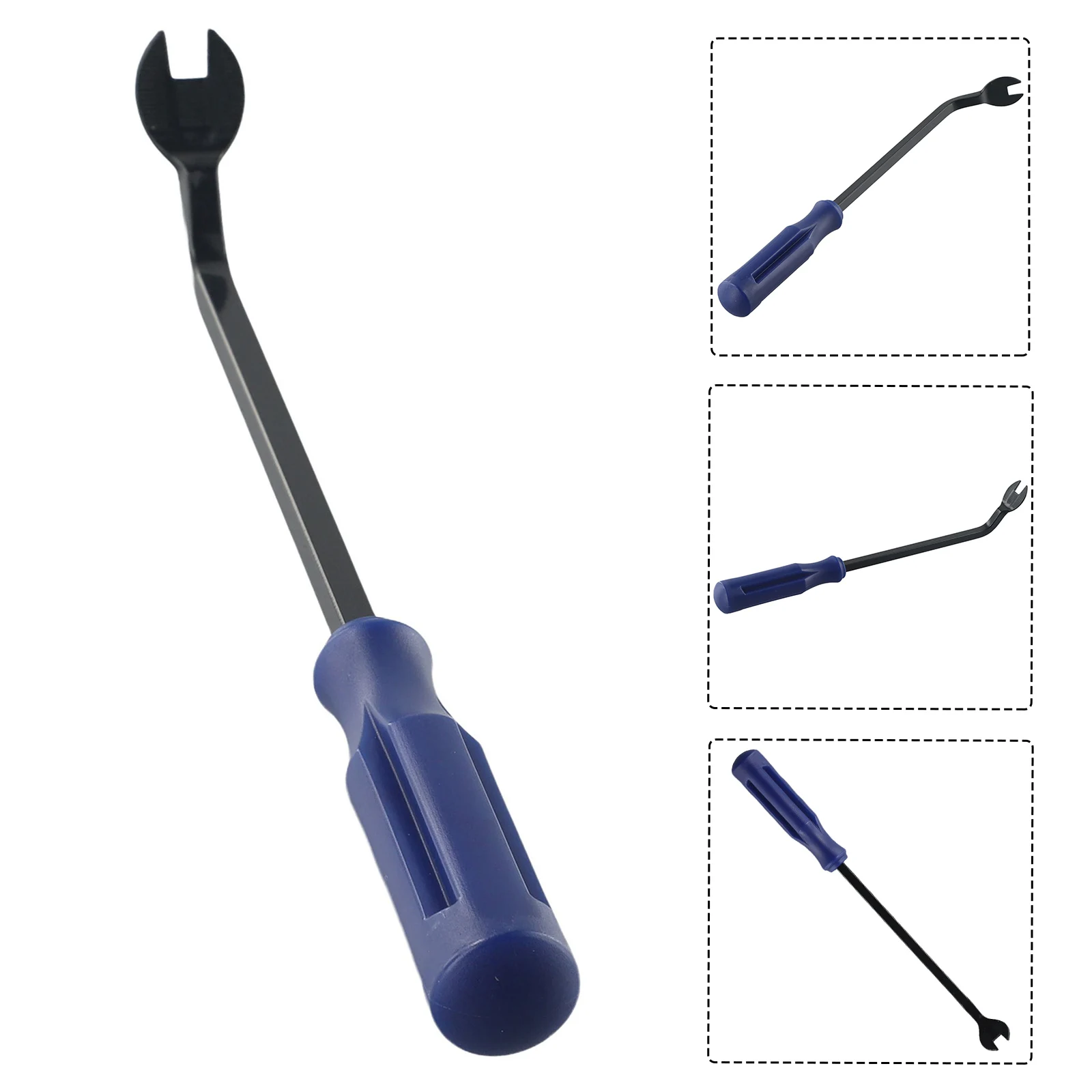 Imagem -04 - Car Interior Remoção Screwdrive Ferramenta Auto Porta Clip Painel Guarnição Clip Fastener Traço Áudio Prego Extrator Instalador Acessórios