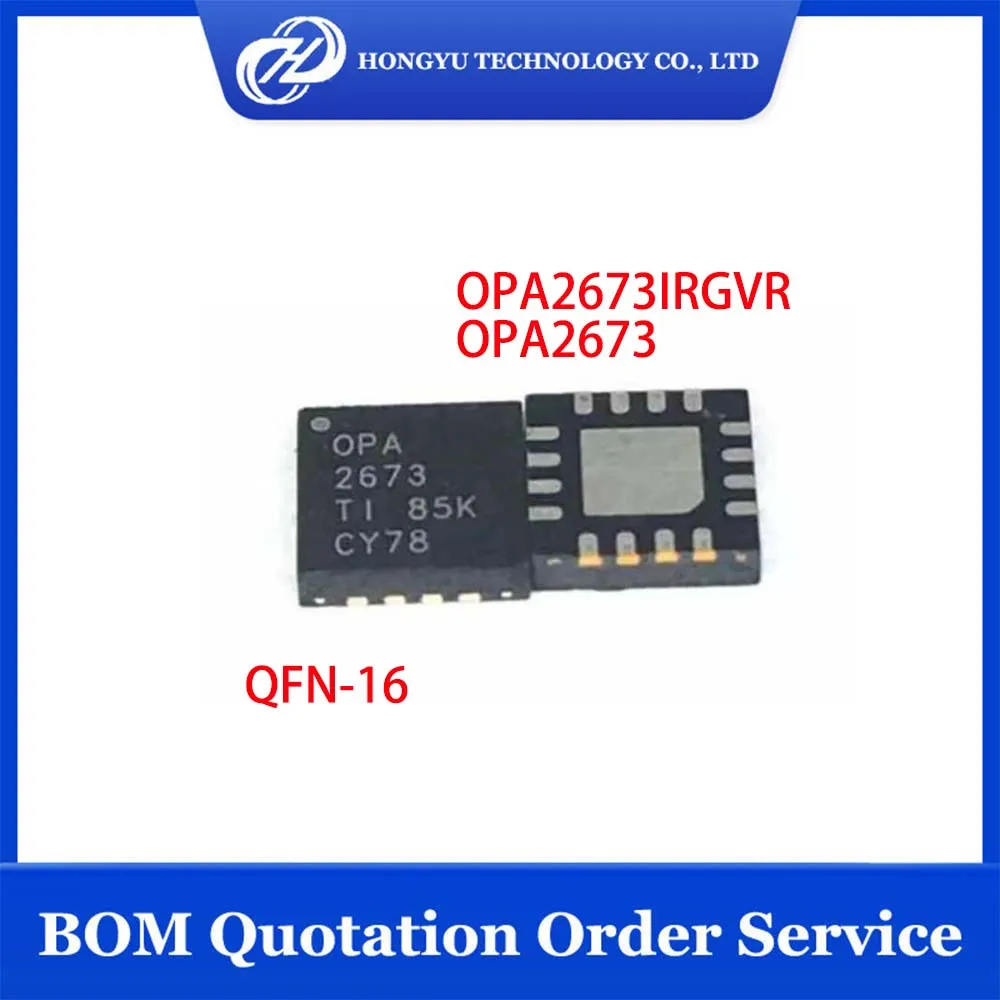 5-10 Uds OPA2673IRGVR OPA2673 OPA2673IRGVT IC OPAMP CFA 2 circuitos 16VQFN QFN-16 IC Chipset en stock