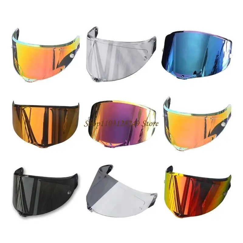 N5KD Scratchproof Wind Shield for Pista corsa Motorcycle Visor Replacement Shield Visor Lens Face Shield