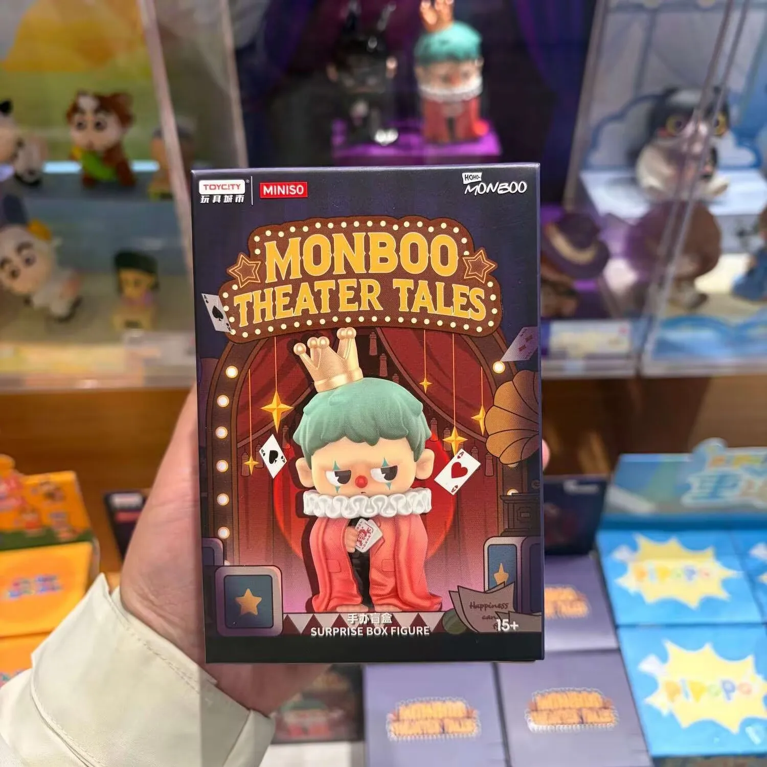 

MINISO Theatre Story Series Фигурка Слепая коробка Подарок на день рождения Модное украшение Эксклюзивный опыт распаковки