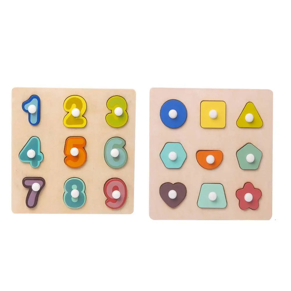 

Learning Puzzle Shape Match Math Toys Fingers Flexible Training Puzzles Shape Recognition Toy Wooden Numbers Toys Wooden Jigsaw