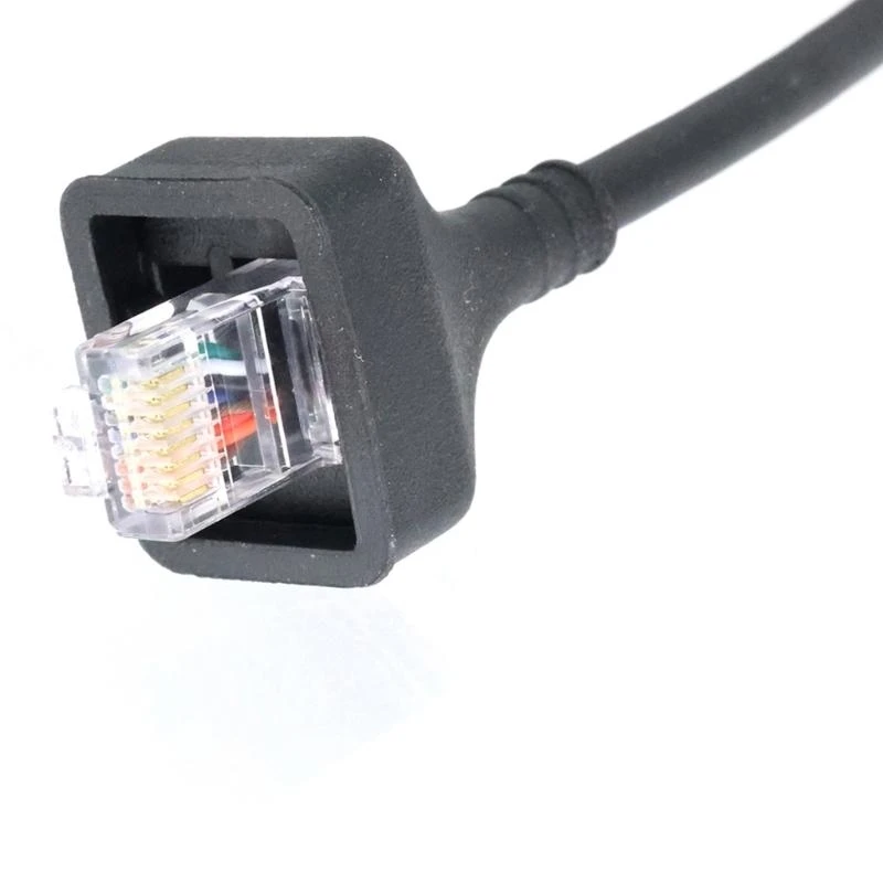 Handheld Speaker Mic Cable Spring Line for TK-790 TK-890 TK-5710 TK-5810 Walkie