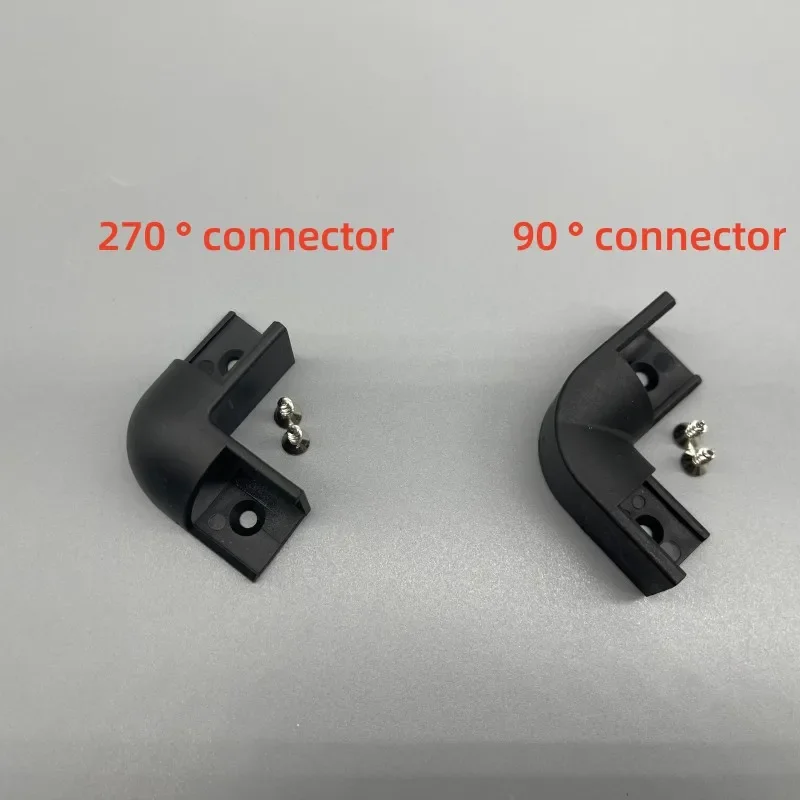 Conector de perfil de aluminio en ángulo LED, unión de canal de aluminio de esquina interior y exterior de 90/270/180 grados, 1616V, para sistemas de iluminación