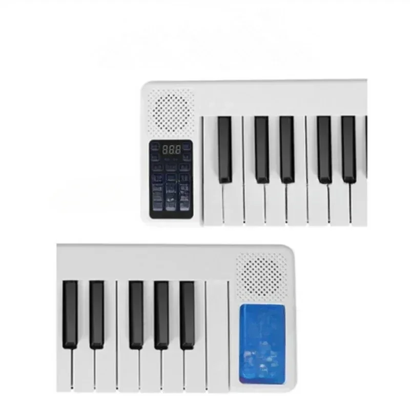 Splicing Folding Piano 88 Key Portable Piano Smart Heel Playing Electronic Piano Counterweight Dynamic Keyboard