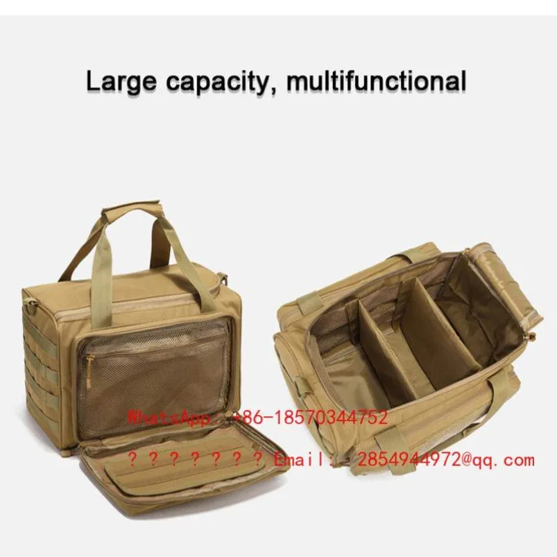 Outdoor Tactical Bag Waterproof Portable Messenger Bag Sports Shoulder Multi-functional Storage Bag