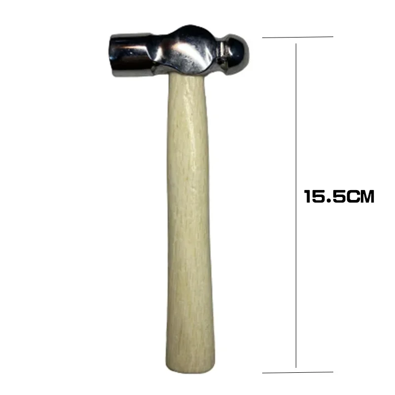 مطرقة صغيرة تحطيم الجوز رأس مستدير مقبض خشبي المطرقة سيارة الهروب أداة مطرقة يدوية متعددة الوظائف مطرقة صغيرة