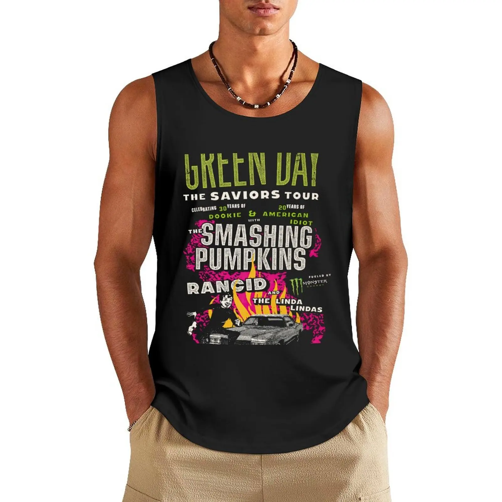 

Saviors Smashing Tank Top gym top singlet for men T-shirt sports
