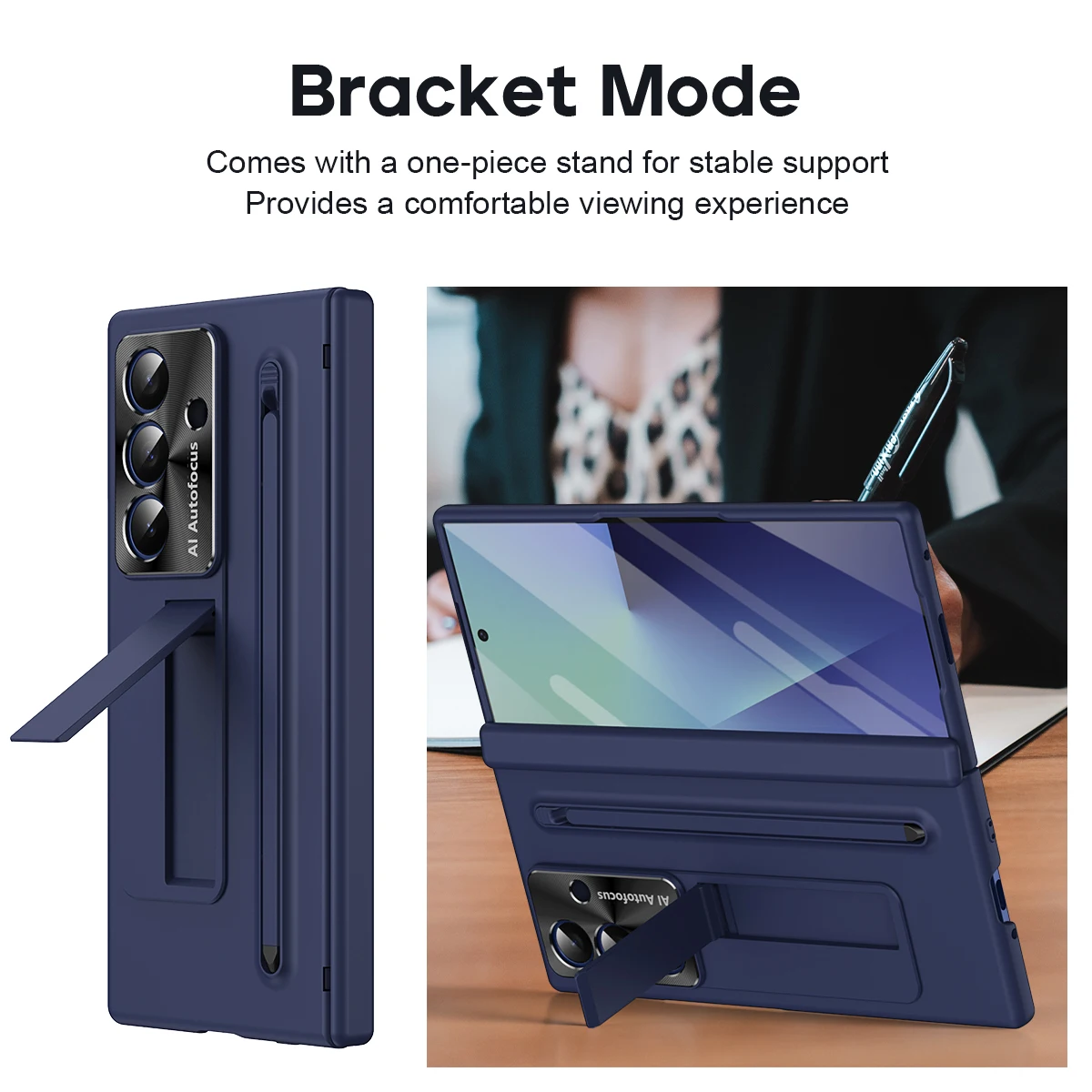 For Samsung Galaxy Z Fold 7 6 5 4 3 TriFold Case Shockproof Rugged Armor 360 Full Protector Hinge Phone Cover with Pen