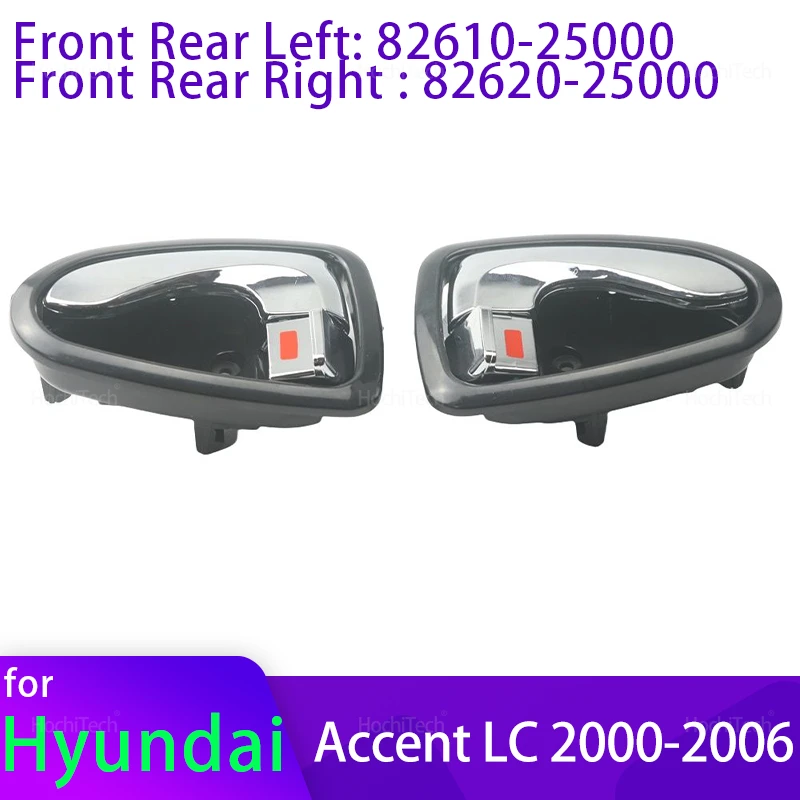 82610-25000 für Hyundai Accent 2000 2001 2002 2003 2004 2005 2006 Vorne Hinten Links Rechts Auto Innen Türgriff 82620-25000