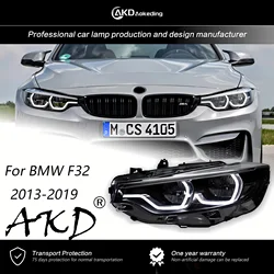 AKD Front Lamp for BMW F32 4Series LED Headlight 2013-2019 F36 F80 F33 DRL 425i 428i 430i 435i Signal Head Lamp Auto Accessories