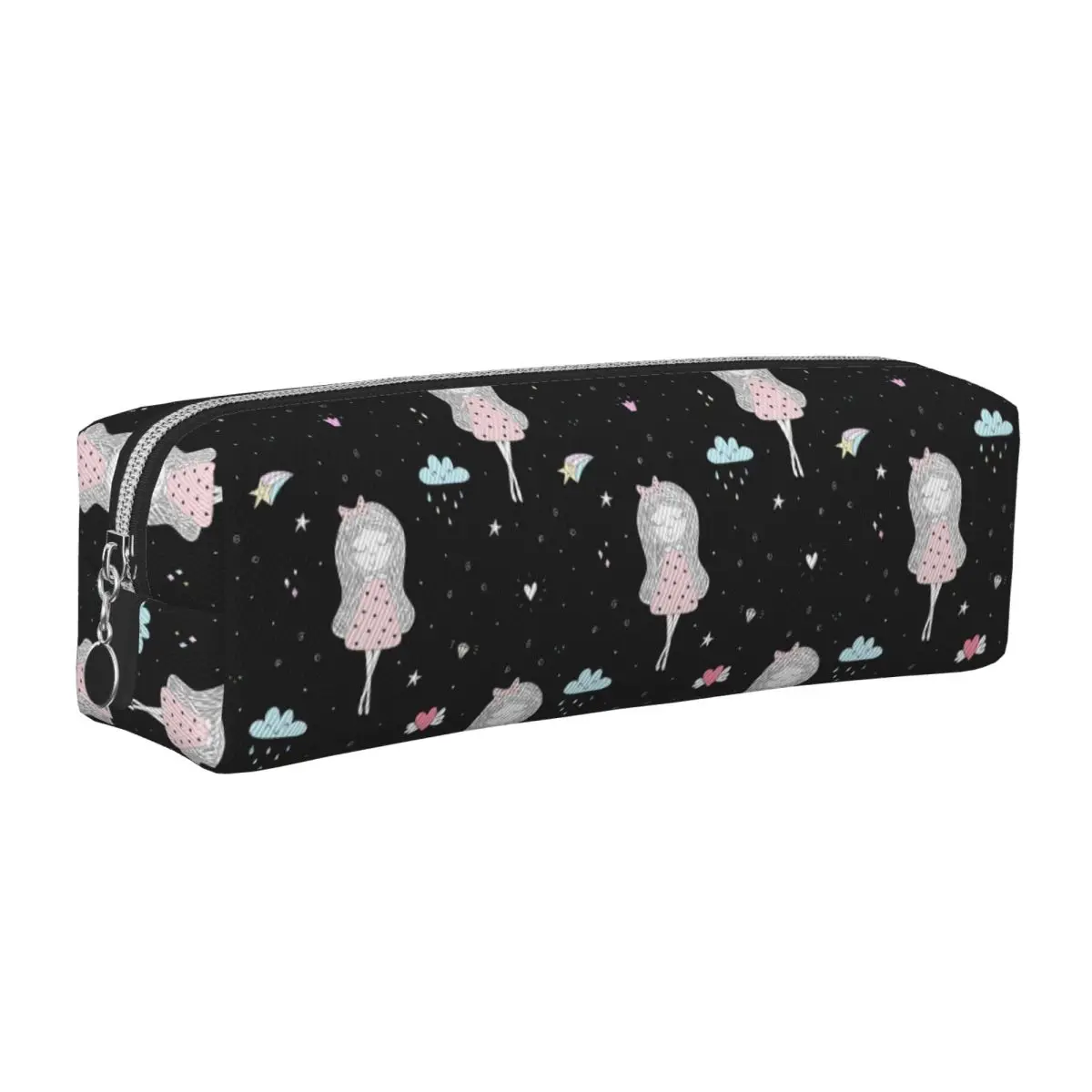 جميل لطيف الباليه نمط مقلمة الكرتون pencelcases القلم للطلاب تخزين كبير أكياس قلم رصاص مكتب سستة القرطاسية