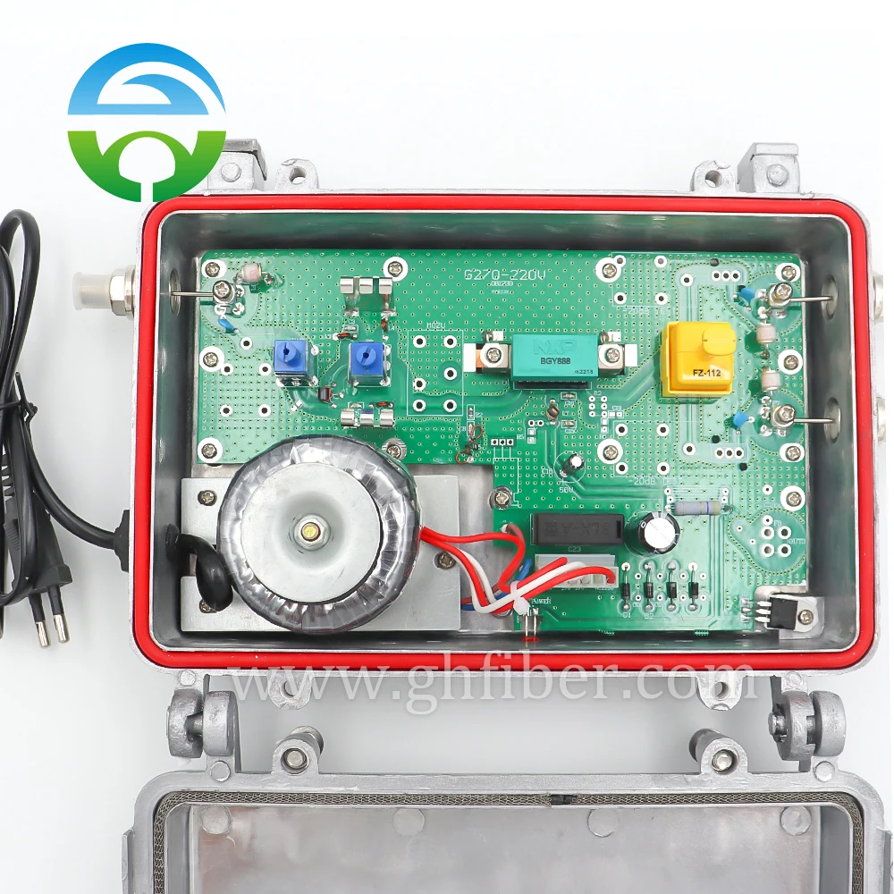 

Высокочувствительный уличный оптический усилитель CATV 60В/110В/220В для передачи сигнала на большие расстояния