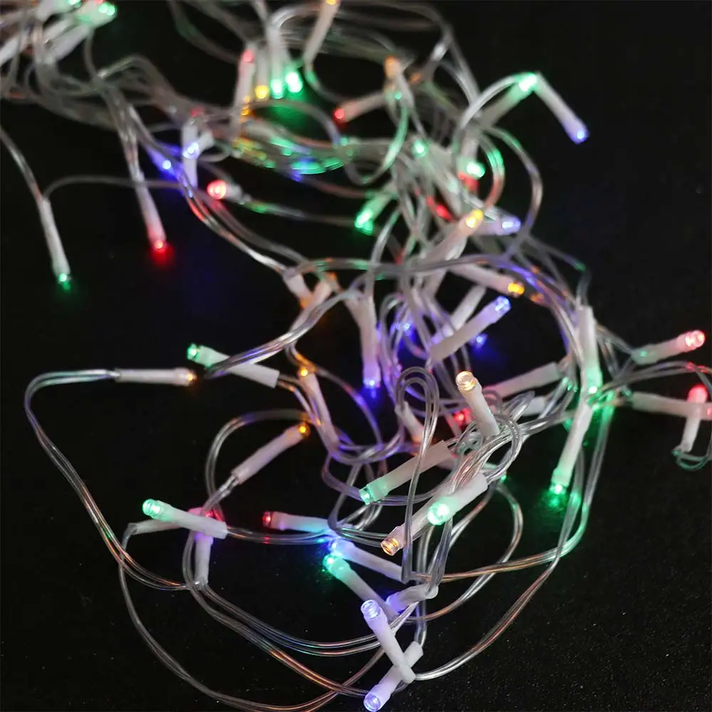 4M/7M Length Solar LED Curtain Light Waterproof 8 Modes Christmas Garland Light Ultra Bright Icicle String Light Wedding Decor
