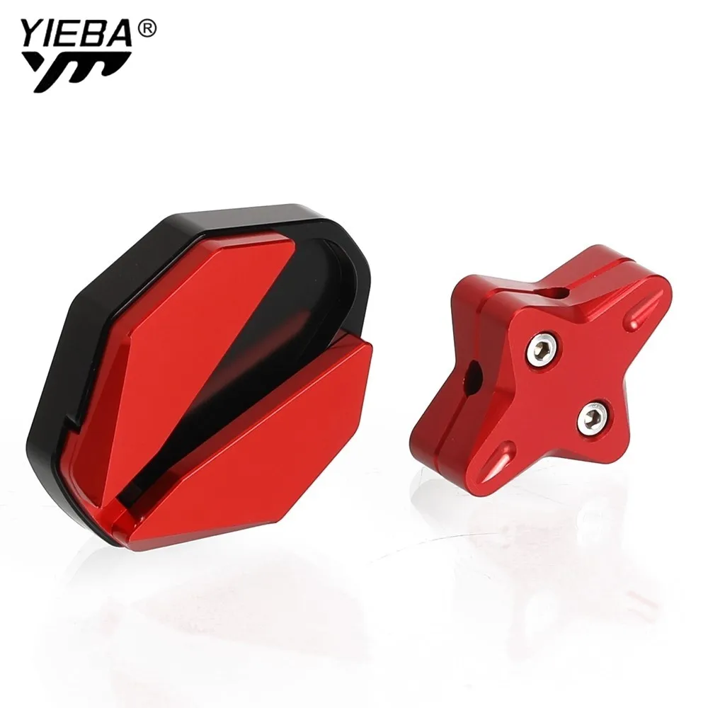 

For YAMAHA NMAX 125 155 2018-2025 Accessories Motorcycle Side Stand Enlarge & Support Kickstand Column Auxiliary NMAX155 NMAX125