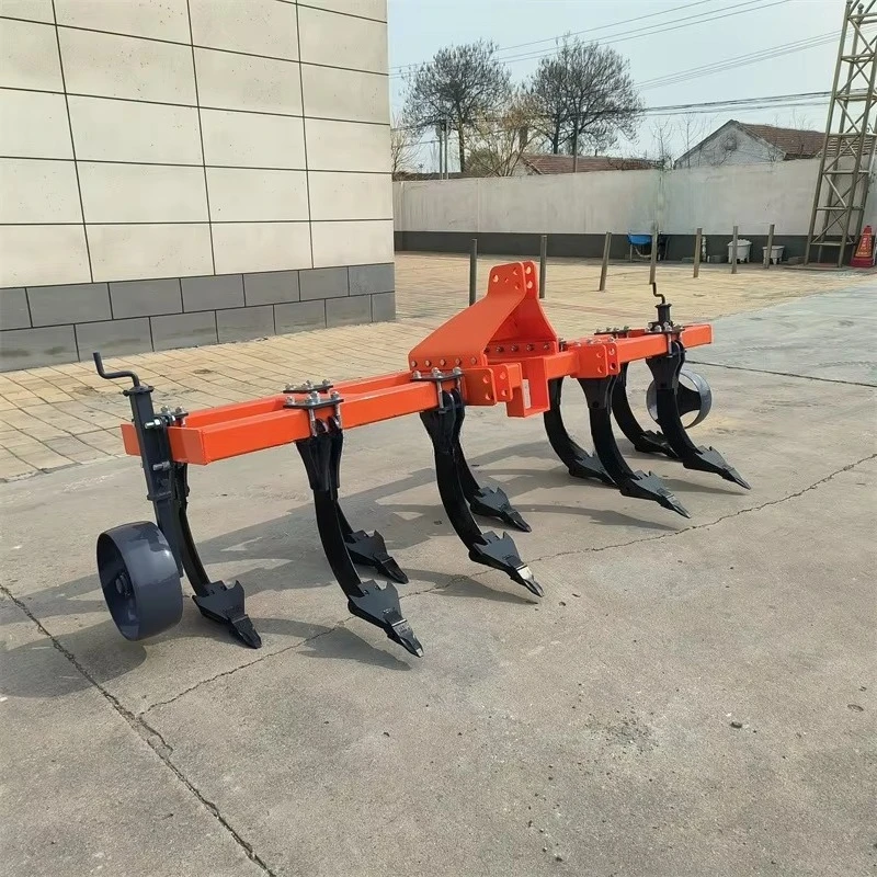 Agricultural Machinery Subsoiler Ripper Plough Machine Agricultural Tractor Mounted Tine Tillers