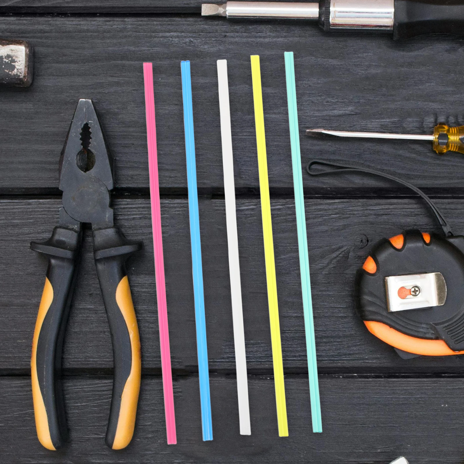 

120 Pcs Plastic Welding Rods Bumper Repair Wire Welder for Repairing Car Double Strand